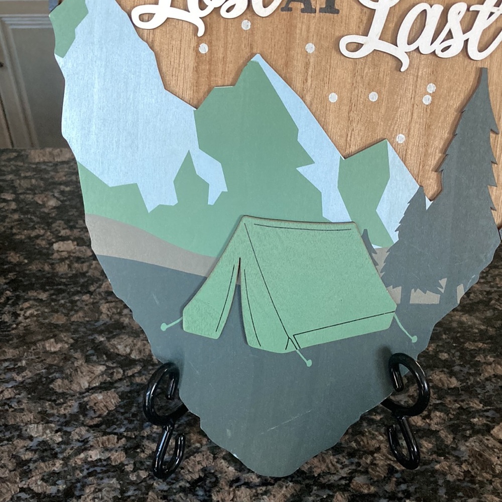 ASHLAND LOST AT LAST WALL DECOR NWT - Picture 2 of 6